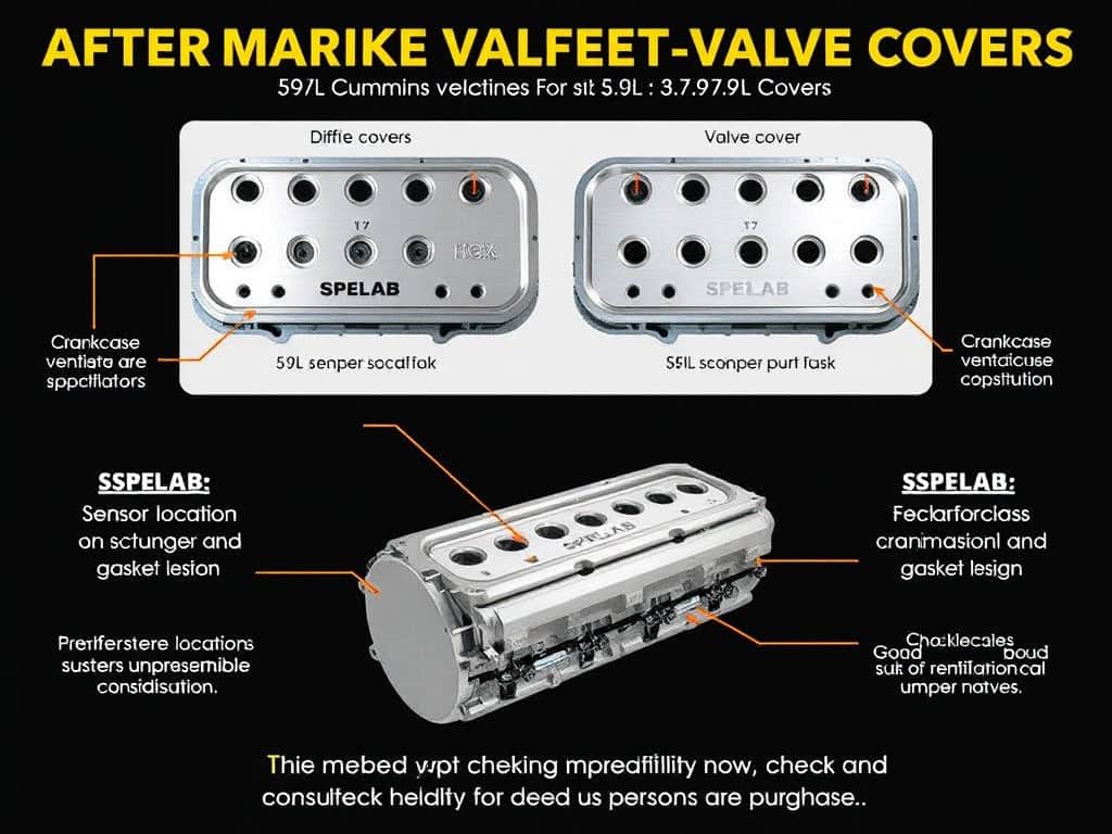 Are There Aftermarket Valve Covers That Fit Both 5.9l And 6.7l Cummins Engines