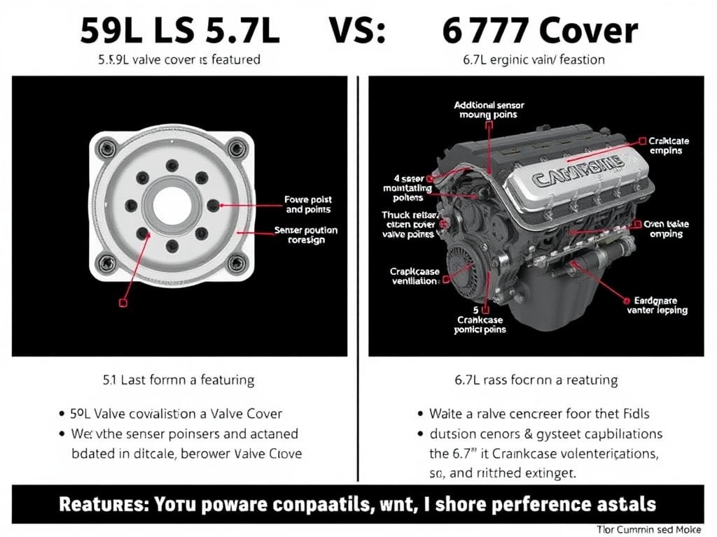 Can I Use A 5.9 Valve Cover On A 6.7 Cummins Engine