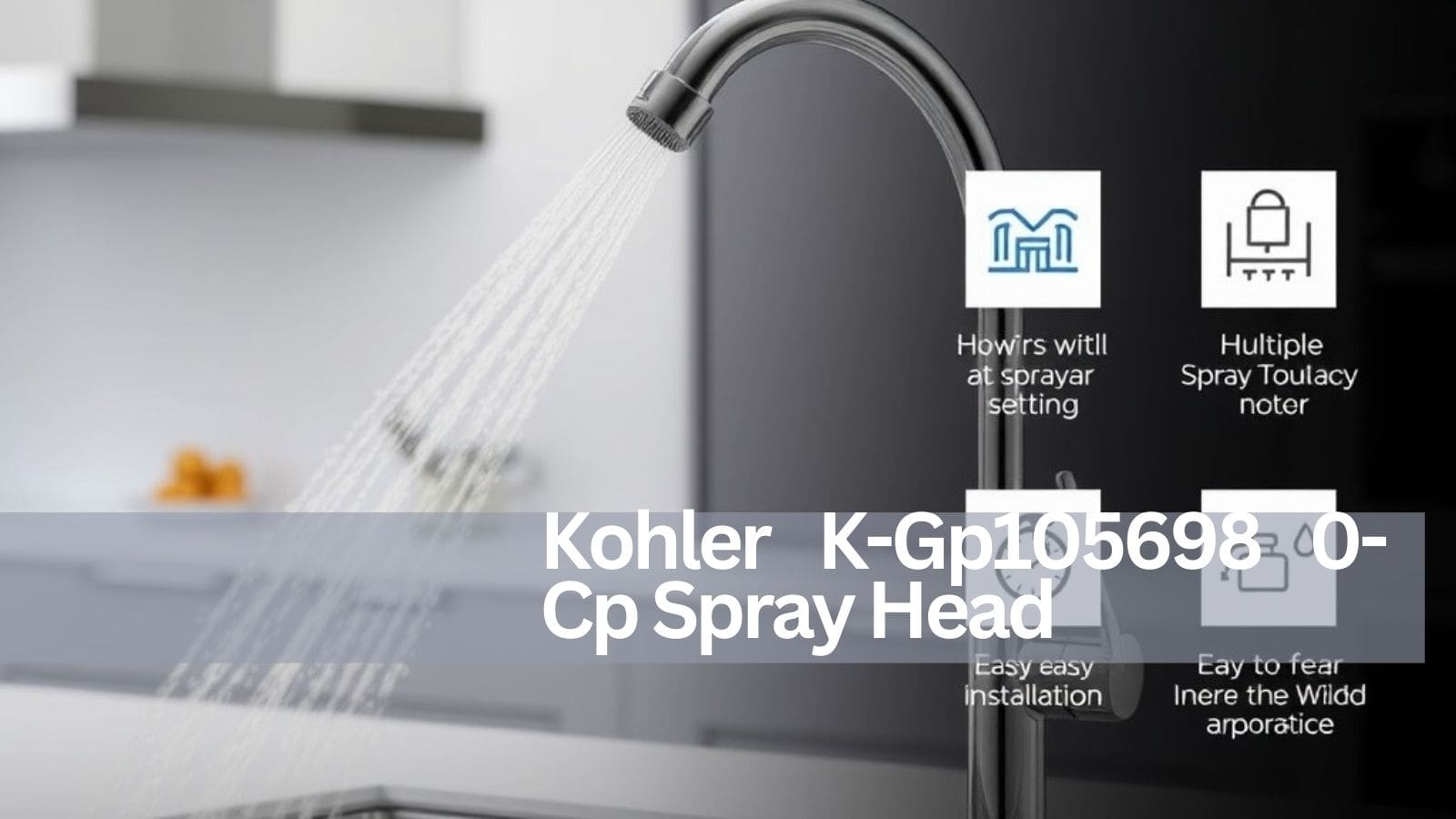 Kohler K-Gp105698 0-Cp Spray Head