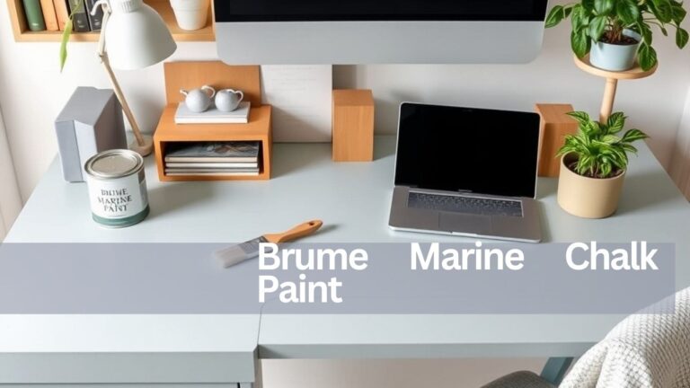 Brume Marine Chalk Paint – Changer For Your Workspace!