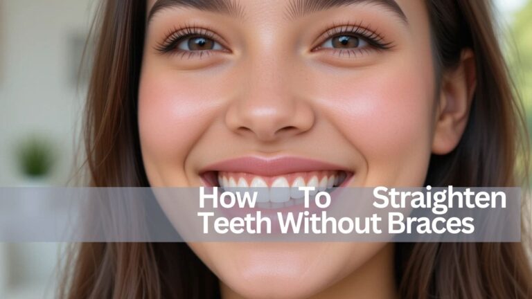 How To Straighten Teeth Without Braces – Effective Options For A Beautiful Smile!