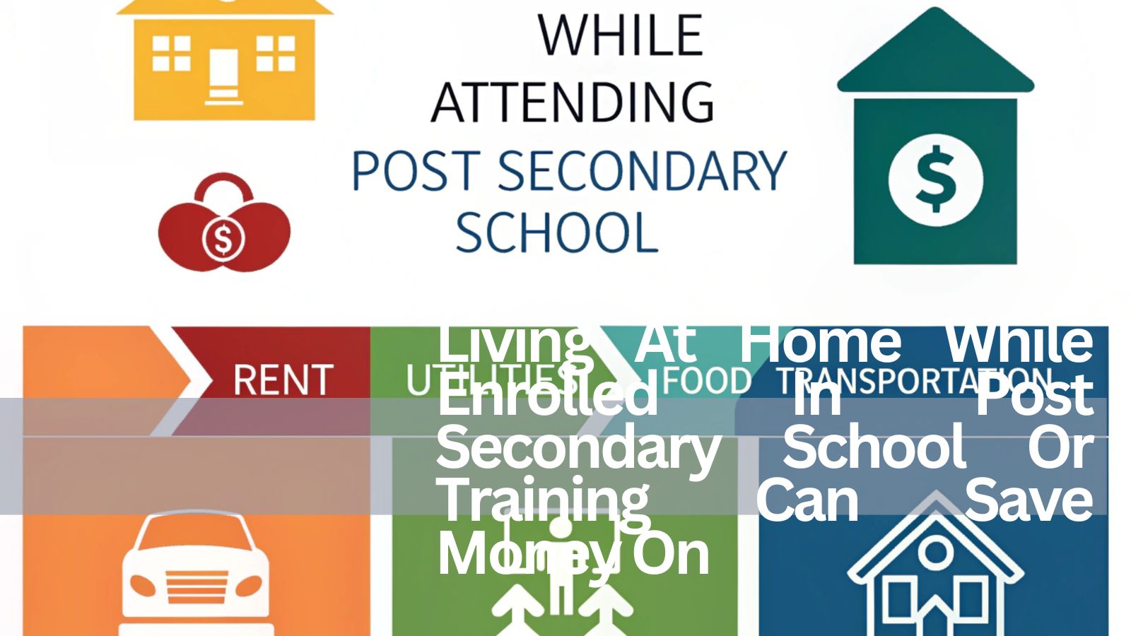 Living At Home While Enrolled In Post Secondary School Or Training Can Save Money On